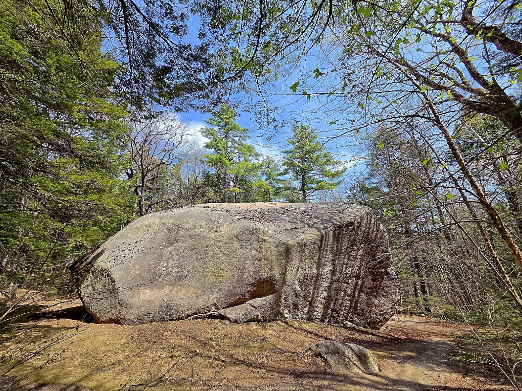 Madison Boulder Natural Area, Lakes Region